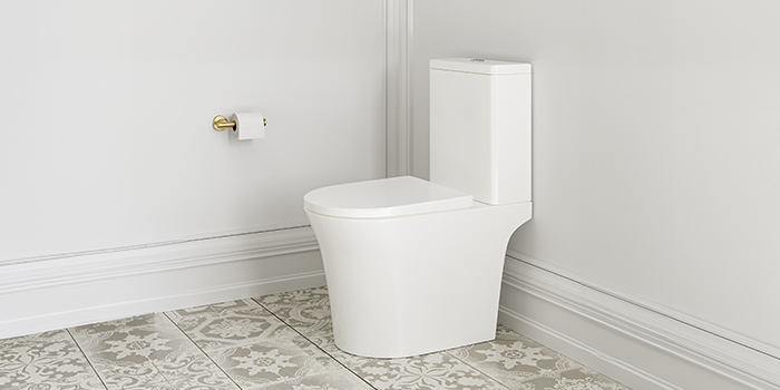 Elementi Cura Close Coupled Toilet